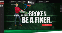 Desktop Screenshot of krazyglue.com